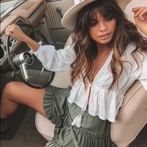 Princess Polly tie front top